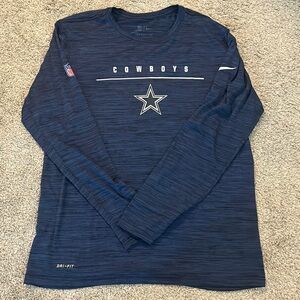 Nike Dri-Fit Dallas Cowboys Long Sleeve Shirt